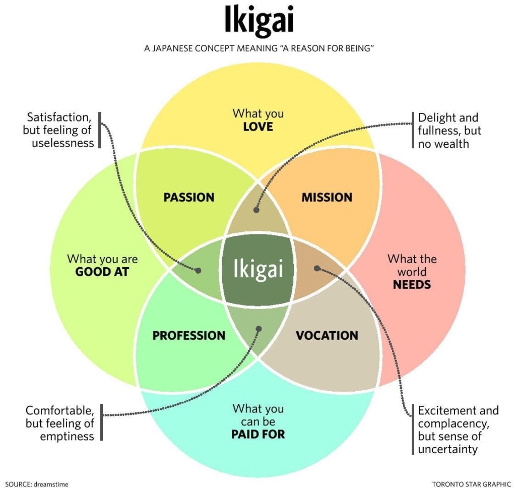 Ikigai - A Japanese Concept Meaning 'A Reason for Being.' from Weforum.org