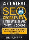 47 Latest SEO Secrets to Getting More Web Traffic From Google book on Amazon