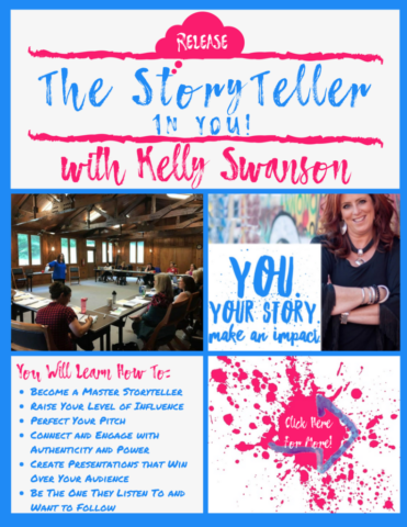 Kelly Swanson StoryTeller Ad Promo