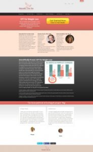 EFT4WeightLoss Landing Page